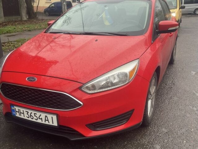 Красный Форд Фокус, объемом двигателя 2 л и пробегом 130 тыс. км за 8800 $, фото 1 на Automoto.ua