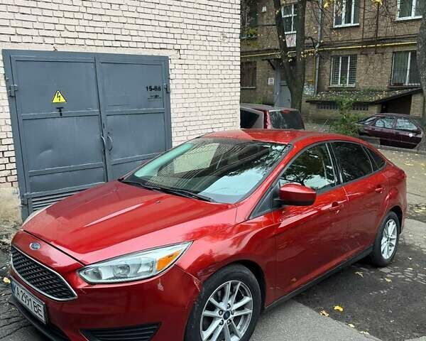 Красный Форд Фокус, объемом двигателя 1 л и пробегом 50 тыс. км за 7000 $, фото 1 на Automoto.ua
