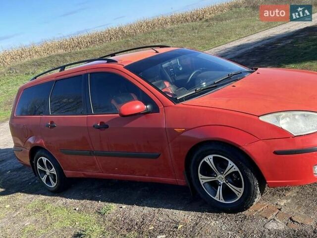 Форд Фокус 2002 в Житомире на Automoto.ua Красный Форд Фокус, объемом двигателя 1.6 л и пробегом 350 тыс. км за 2000 $, фото 1 на Automoto.ua