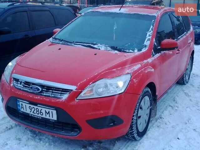 Червоний Форд Фокус, об'ємом двигуна 1.8 л та пробігом 257 тис. км за 4400 $, фото 1 на Automoto.ua