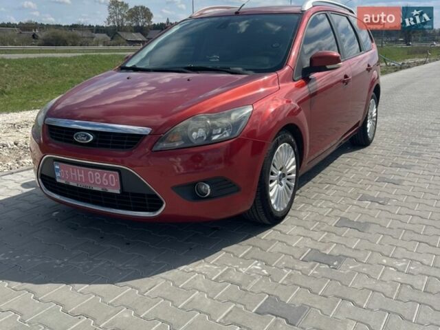 Червоний Форд Фокус, об'ємом двигуна 1.6 л та пробігом 204 тис. км за 6000 $, фото 1 на Automoto.ua