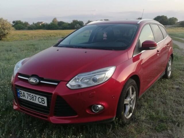 Красный Форд Фокус, объемом двигателя 1.6 л и пробегом 182 тыс. км за 7200 $, фото 1 на Automoto.ua