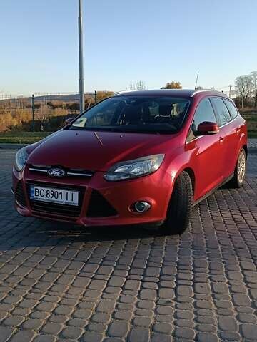 Красный Форд Фокус, объемом двигателя 1.6 л и пробегом 270 тыс. км за 7200 $, фото 1 на Automoto.ua