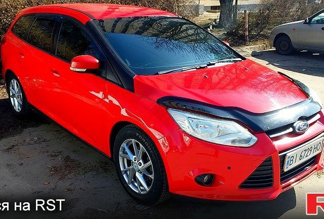 Красный Форд Фокус, объемом двигателя 1.6 л и пробегом 232 тыс. км за 7000 $, фото 1 на Automoto.ua