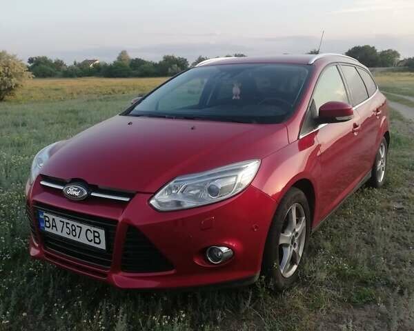 Красный Форд Фокус, объемом двигателя 1.6 л и пробегом 182 тыс. км за 7200 $, фото 1 на Automoto.ua