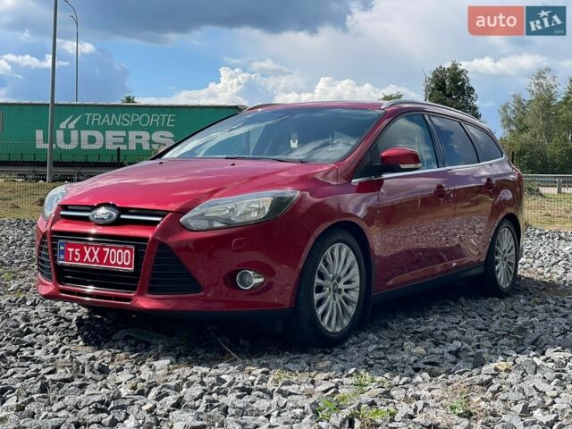Червоний Форд Фокус, об'ємом двигуна 1.6 л та пробігом 220 тис. км за 7450 $, фото 1 на Automoto.ua