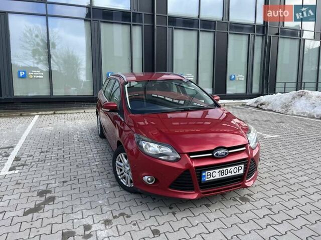 Червоний Форд Фокус, об'ємом двигуна 1.6 л та пробігом 228 тис. км за 8600 $, фото 1 на Automoto.ua