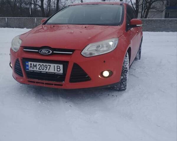 Червоний Форд Фокус, об'ємом двигуна 1.6 л та пробігом 212 тис. км за 5800 $, фото 1 на Automoto.ua