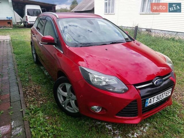 Красный Форд Фокус, объемом двигателя 1.56 л и пробегом 232 тыс. км за 6200 $, фото 1 на Automoto.ua