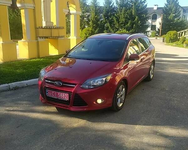Червоний Форд Фокус, об'ємом двигуна 1.6 л та пробігом 219 тис. км за 7500 $, фото 1 на Automoto.ua