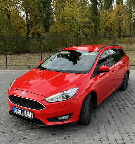 Форд Фокус 2015 у Кременчуге на Automoto.ua Червоний Форд Фокус, об'ємом двигуна 1.5 л та пробігом 277 тис. км за 8750 $, фото 1 на Automoto.ua