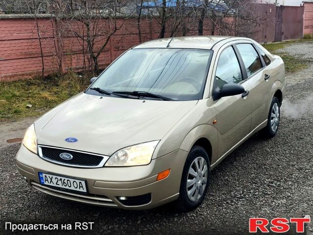 Жовтий Форд Фокус, об'ємом двигуна 2 л та пробігом 146 тис. км за 4300 $, фото 1 на Automoto.ua