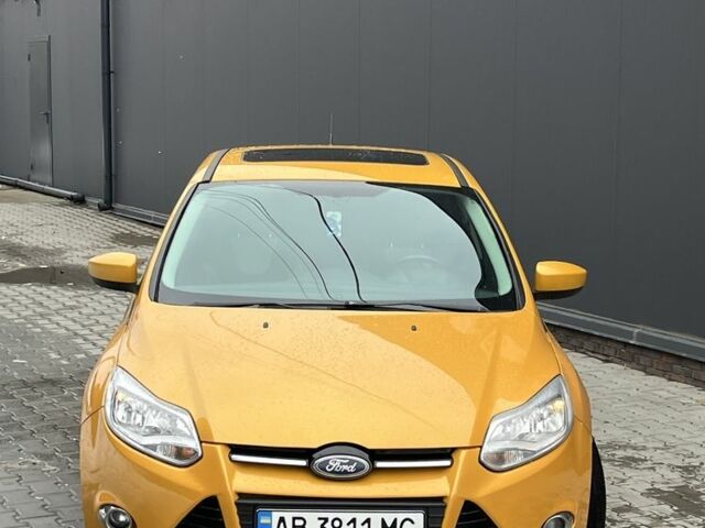 Жовтий Форд Фокус, об'ємом двигуна 2 л та пробігом 190 тис. км за 6500 $, фото 1 на Automoto.ua