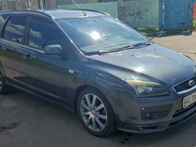 Сірий Форд Фокус, об'ємом двигуна 1.6 л та пробігом 215 тис. км за 4500 $, фото 1 на Automoto.ua