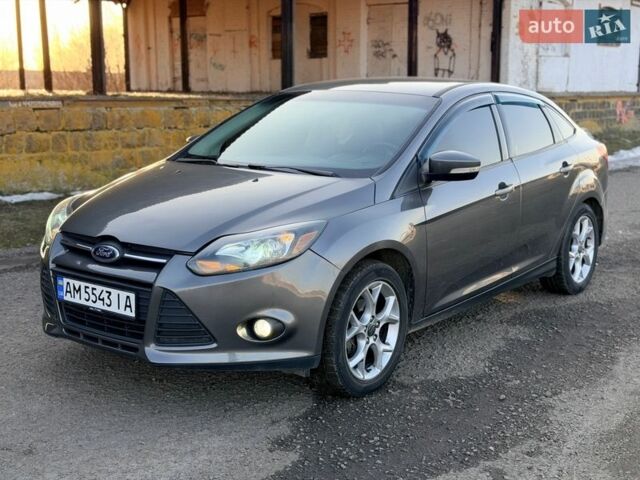 Сірий Форд Фокус, об'ємом двигуна 2 л та пробігом 233 тис. км за 5450 $, фото 1 на Automoto.ua