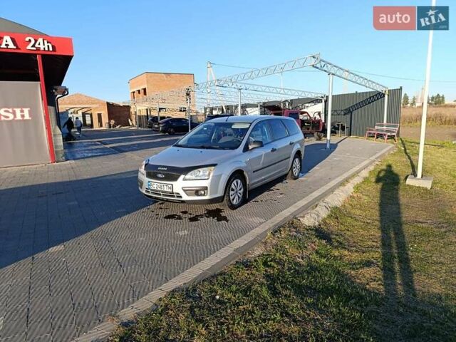 Сірий Форд Фокус, об'ємом двигуна 1.6 л та пробігом 218 тис. км за 4200 $, фото 1 на Automoto.ua