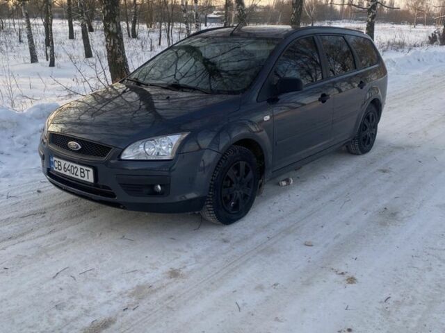 Серый Форд Фокус, объемом двигателя 1.6 л и пробегом 221 тыс. км за 4500 $, фото 1 на Automoto.ua