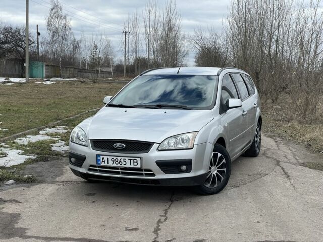 Сірий Форд Фокус, об'ємом двигуна 1.6 л та пробігом 195 тис. км за 3650 $, фото 1 на Automoto.ua