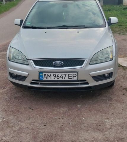 Сірий Форд Фокус, об'ємом двигуна 1.6 л та пробігом 385 тис. км за 4300 $, фото 1 на Automoto.ua
