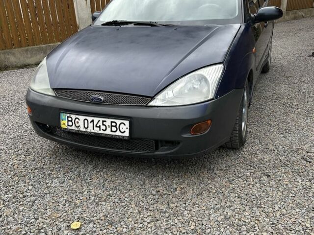 Синий Форд Фокус, объемом двигателя 1.8 л и пробегом 380 тыс. км за 850 $, фото 1 на Automoto.ua