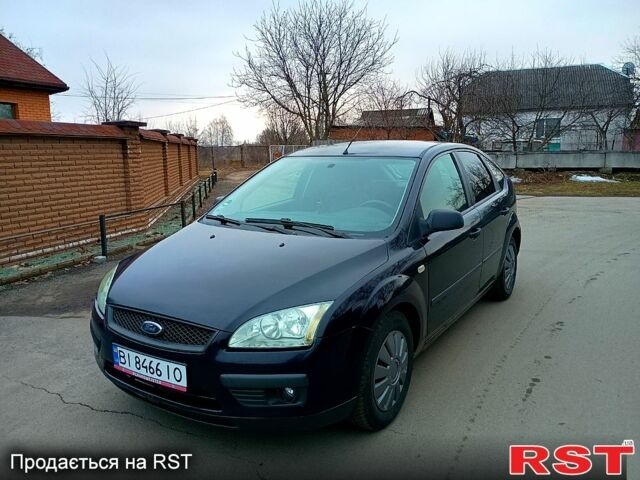 Синий Форд Фокус, объемом двигателя 1.4 л и пробегом 199 тыс. км за 3450 $, фото 1 на Automoto.ua