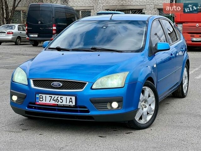 Синий Форд Фокус, объемом двигателя 2 л и пробегом 350 тыс. км за 3550 $, фото 1 на Automoto.ua