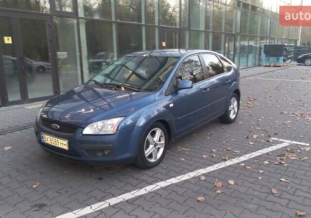 Форд Фокус 2005 в Хмельницком на Automoto.ua Синий Форд Фокус, объемом двигателя 1.56 л и пробегом 297 тыс. км за 3800 $, фото 1 на Automoto.ua