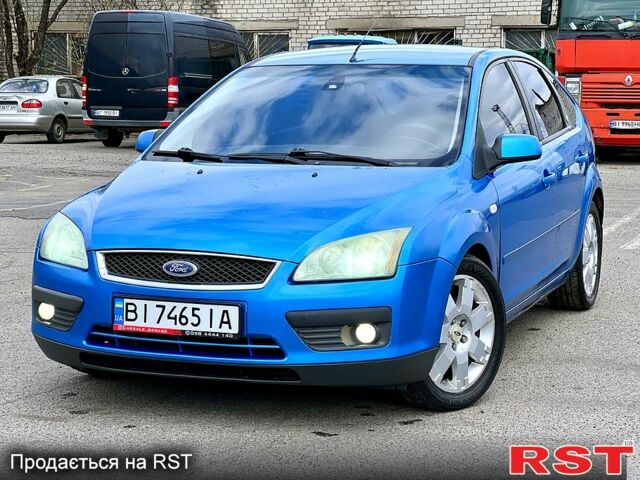 Синий Форд Фокус, объемом двигателя 2 л и пробегом 355 тыс. км за 3550 $, фото 1 на Automoto.ua