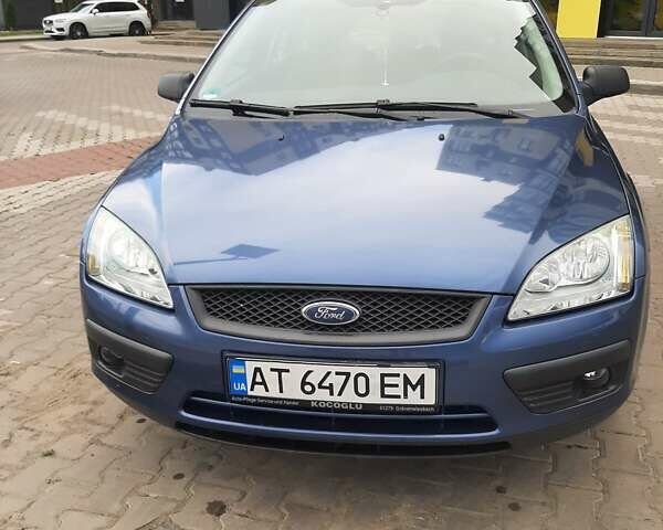 Синий Форд Фокус, объемом двигателя 1.6 л и пробегом 265 тыс. км за 4400 $, фото 1 на Automoto.ua