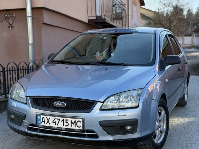 Синий Форд Фокус, объемом двигателя 1.6 л и пробегом 340 тыс. км за 4000 $, фото 1 на Automoto.ua