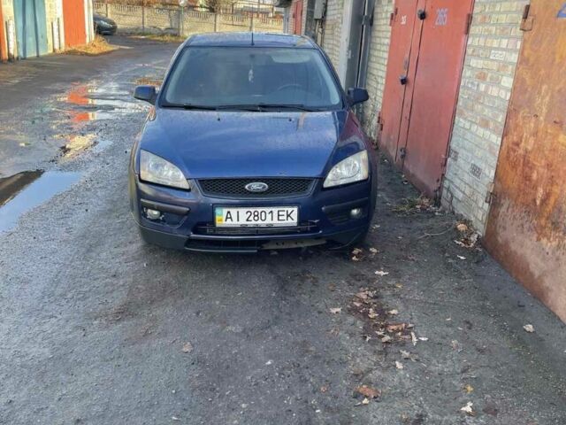 Синий Форд Фокус, объемом двигателя 1.6 л и пробегом 320 тыс. км за 5100 $, фото 1 на Automoto.ua