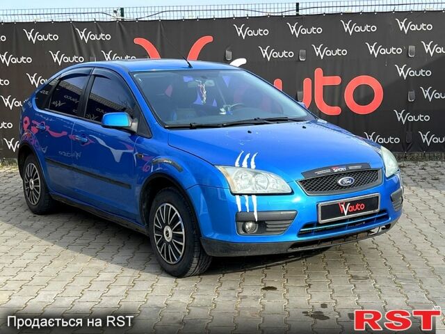 Синий Форд Фокус, объемом двигателя 1.6 л и пробегом 265 тыс. км за 3499 $, фото 1 на Automoto.ua