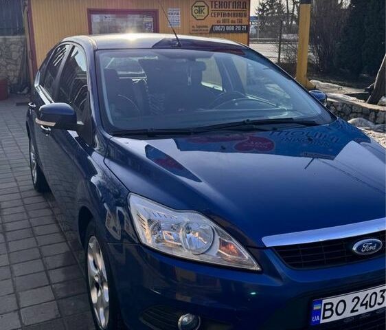 Синий Форд Фокус, объемом двигателя 1.6 л и пробегом 205 тыс. км за 4999 $, фото 1 на Automoto.ua