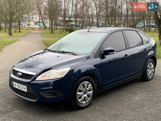 Синий Форд Фокус, объемом двигателя 1.4 л и пробегом 195 тыс. км за 4600 $, фото 1 на Automoto.ua