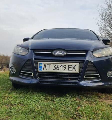 Форд Фокус 2013 в Ивано-Франковске на Automoto.ua Синий Форд Фокус, объемом двигателя 1.6 л и пробегом 270 тыс. км за 6800 $, фото 1 на Automoto.ua