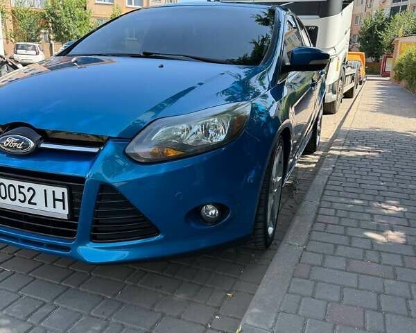 Синий Форд Фокус, объемом двигателя 2 л и пробегом 160 тыс. км за 8500 $, фото 1 на Automoto.ua