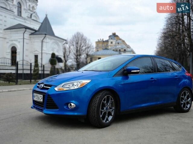 Синий Форд Фокус, объемом двигателя 2 л и пробегом 88 тыс. км за 9200 $, фото 1 на Automoto.ua