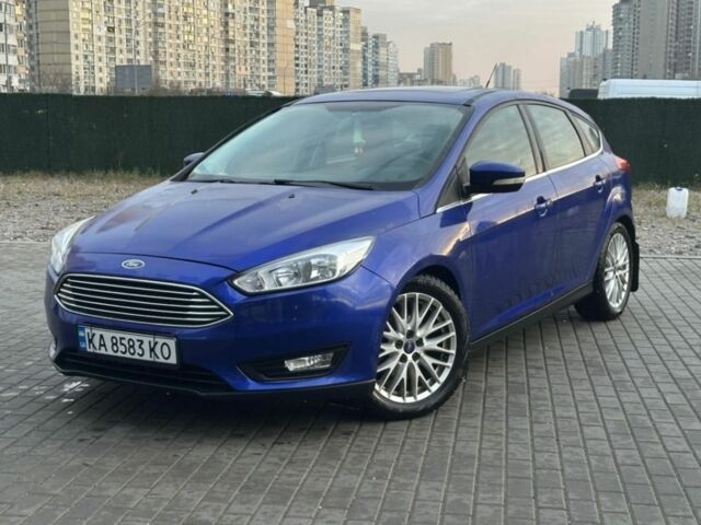 Синий Форд Фокус, объемом двигателя 2 л и пробегом 215 тыс. км за 8500 $, фото 1 на Automoto.ua