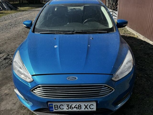 Синий Форд Фокус, объемом двигателя 2 л и пробегом 163 тыс. км за 6000 $, фото 1 на Automoto.ua