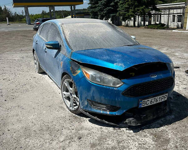 Синий Форд Фокус, объемом двигателя 2 л и пробегом 210 тыс. км за 3950 $, фото 1 на Automoto.ua