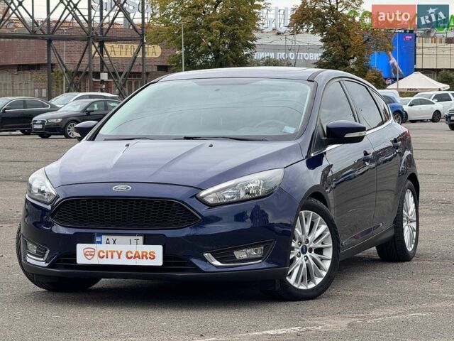 Синий Форд Фокус, объемом двигателя 2 л и пробегом 102 тыс. км за 9200 $, фото 1 на Automoto.ua