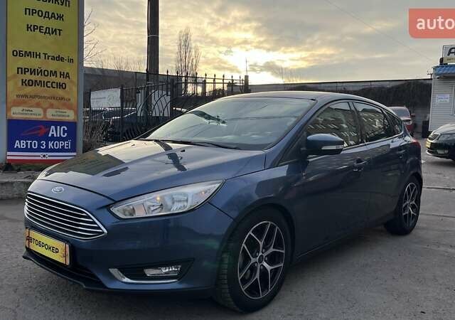 Синий Форд Фокус, объемом двигателя 2 л и пробегом 114 тыс. км за 9700 $, фото 1 на Automoto.ua