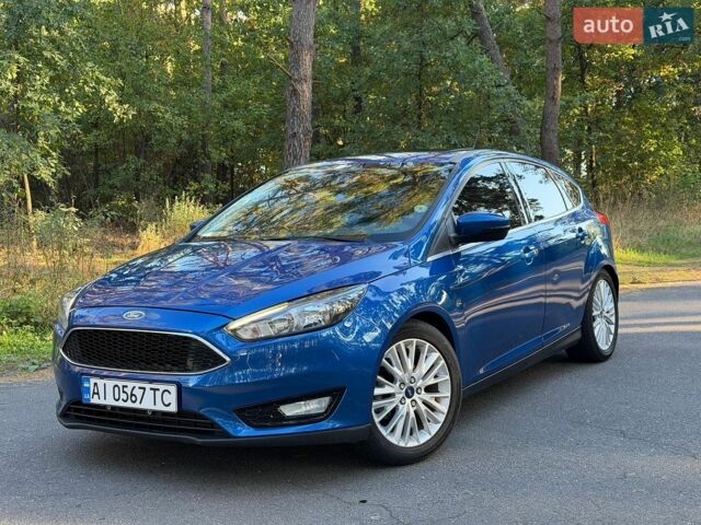 Синій Форд Фокус, об'ємом двигуна 2 л та пробігом 65 тис. км за 10900 $, фото 1 на Automoto.ua