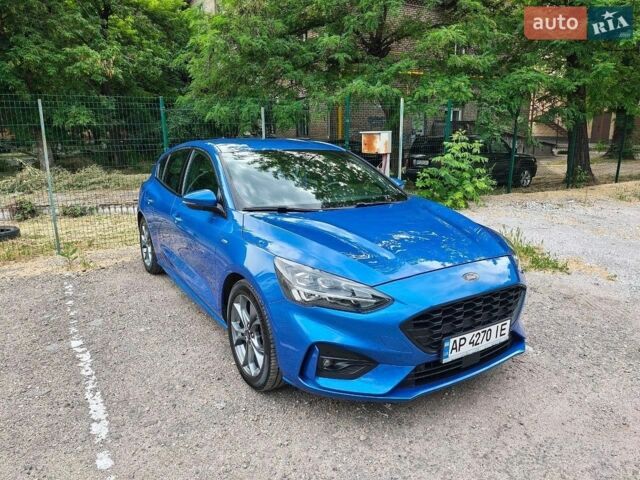 Синий Форд Фокус, объемом двигателя 1.5 л и пробегом 53 тыс. км за 19000 $, фото 1 на Automoto.ua