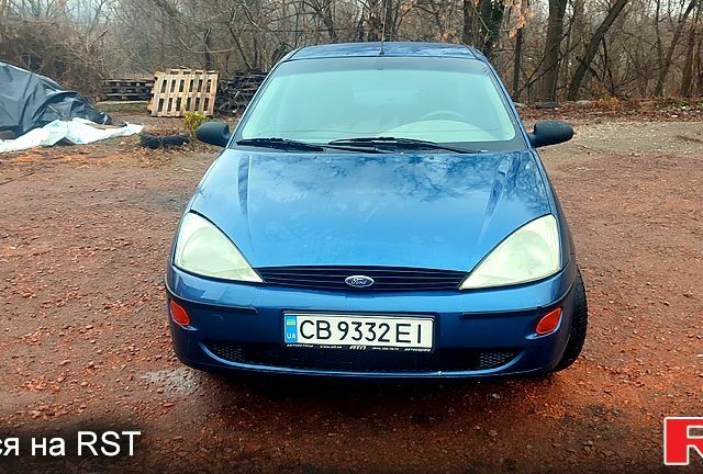Синий Форд Фокус, объемом двигателя 2 л и пробегом 200 тыс. км за 3400 $, фото 1 на Automoto.ua