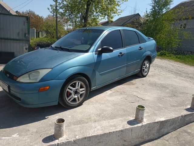 Синий Форд Фокус, объемом двигателя 2 л и пробегом 200 тыс. км за 2200 $, фото 1 на Automoto.ua