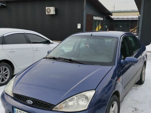 Синий Форд Фокус, объемом двигателя 1.6 л и пробегом 310 тыс. км за 2500 $, фото 1 на Automoto.ua