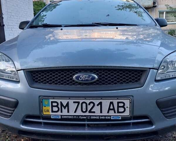 Синий Форд Фокус, объемом двигателя 1.6 л и пробегом 80 тыс. км за 5000 $, фото 1 на Automoto.ua