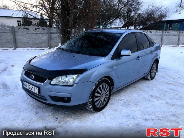 Синий Форд Фокус, объемом двигателя 1.6 л и пробегом 300 тыс. км за 5200 $, фото 1 на Automoto.ua