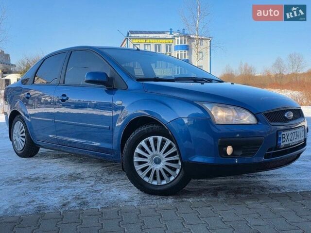 Синий Форд Фокус, объемом двигателя 1.6 л и пробегом 237 тыс. км за 4699 $, фото 1 на Automoto.ua